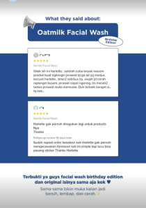 Oat Milk Facial wash